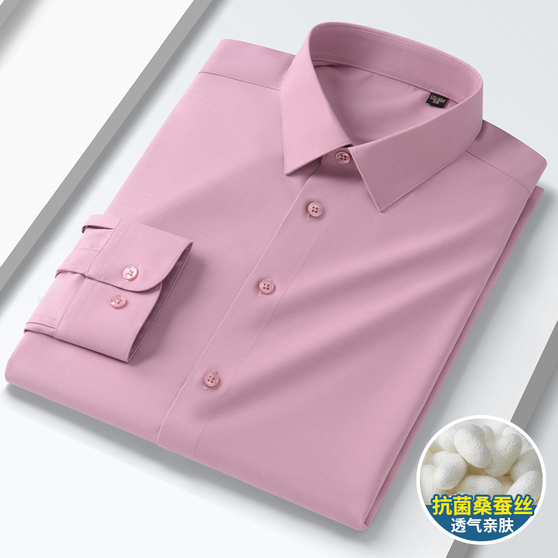 (Mới) Mã K3689 Giá 830K: Áo Sơ Mi Nam Yitdc Dài Tay Phong Cách Trẻ Trung Thời Trang Nam Chất Liệu Lụa Tơ Tằm G03 Sản Phẩm Mới, (Miễn Phí Vận Chuyển Toàn Quốc).