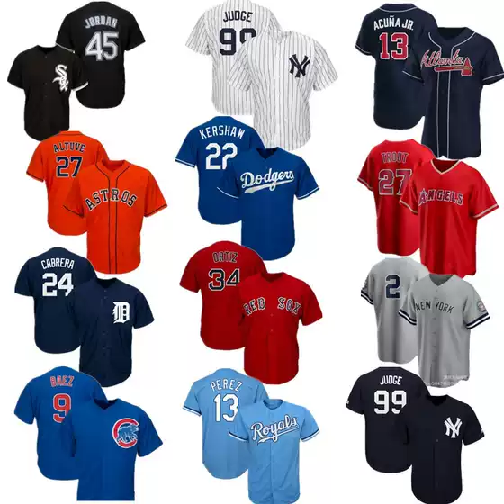 Baseball Jersey Bear Astronaut Dodge Yanke Angel Bluebird Team White Socks Black Socks Pirate Baseball Jersey