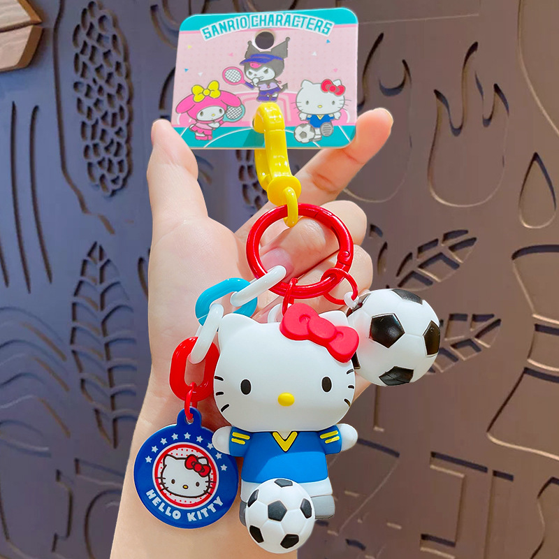 サンリオ純正 スポーツ大会キーホルダー-KT猫
