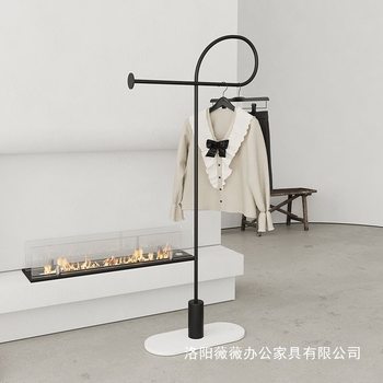 Clothes Rack Floor-Standing Bedroom Simple Clothes Rack Does Not Occupy Space Household Indoor Room Clothes Coat Rack Small Clothes Rod