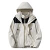 Women's 2023 New Outdoor Three-in-One Waterproof Windproof Xizang Travel Jacket Mountaineering Suit for Men