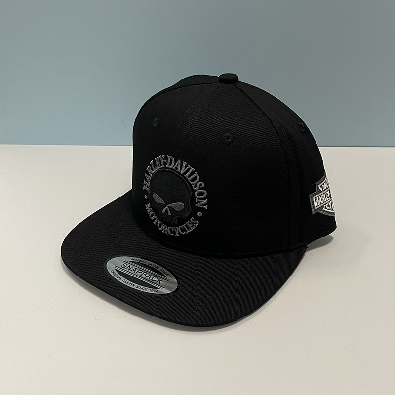 ブラックベースボールキャップ2