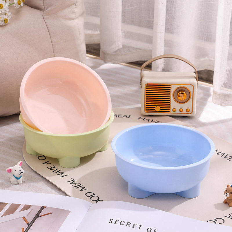 Spot Wholesale Cross-Border New Large-Capacity Stainless Steel Cat and Dog Bowls Removable and Easy to Clean Pet Food Bowls for Cats and Dogs