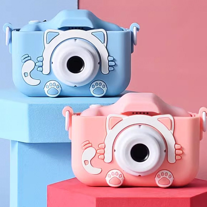 Children's Camera Hd Photo and Video Baby Educational Children's Digital Student Camera Student Multi-Function Wholesale