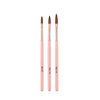 Nail Art Pen Crystal Pen Plastic Rod 3-Piece Set Painted Pen Carving Pen Silver Head Nail Brush Crystal Pen Set