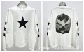 Ts-07 mask ls/long sleeve white