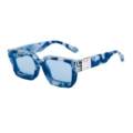 C21 blue marble gold white blue flakes