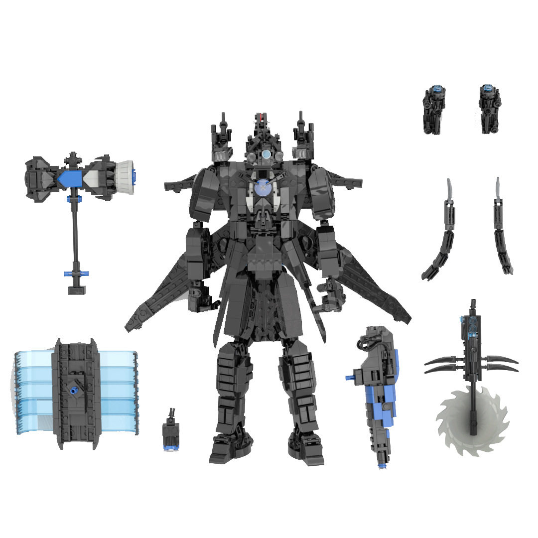 Совместим с Lego Titan Surveillance King Return Edition Audio Man TV Man Полный набор строительных блоков для сборки игрушечной модели Изображение 1