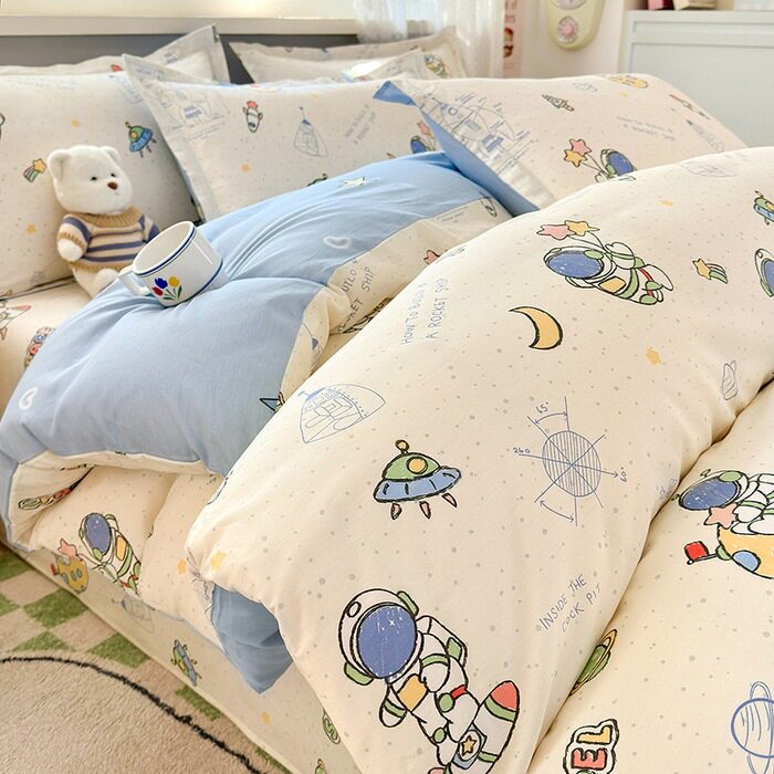 【100%両面ピュアコットン】星の仔仔