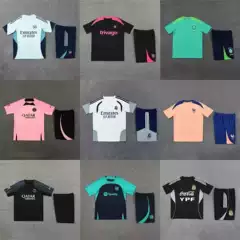 Wholesale Barcelona Real Madrid Arsenal Chelsea Brazil Argentina Spain Training Uniforms Jerseys Football Suits