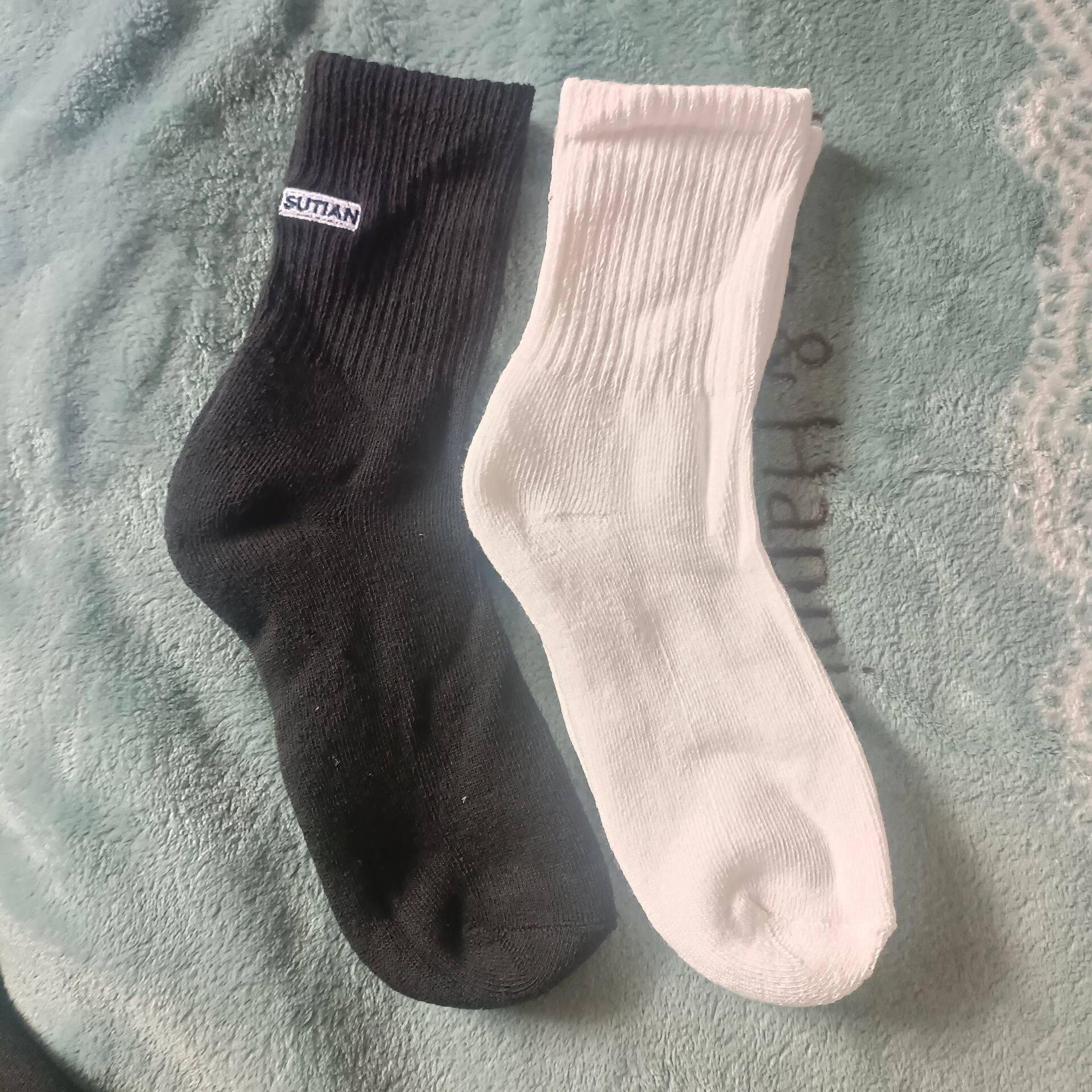 半毛抜き靴下の純色