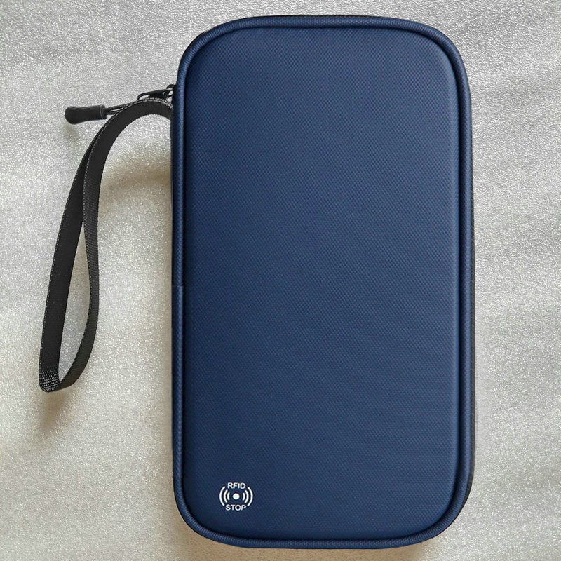 Multifunctional Passport Bag, Travel Passport Holder, Anti-Theft Card Holder, Travel Document Cosmetics Bag, Rfid Anti-Theft Brush
