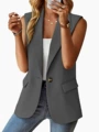 Gray sleeveless