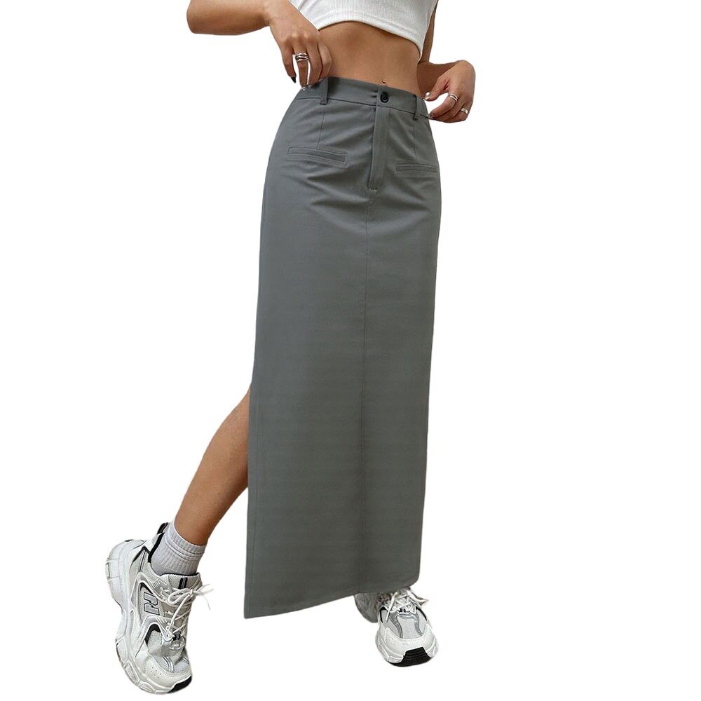 High Waisted Bodycon Skirt Vintage Style Slim Fit Elegant Design Perfect for Parties and Night Out Wholesale