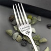 European and American Explosions Christmas Family Tableware Stainless Steel Cake Fruit Fork Spoon Gift Fork