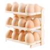 Foldable Egg Box Kitchen Special Large Capacity Egg Holer Household Refrigerator Side Door Anti-fall Storage Rack for Egg in stock