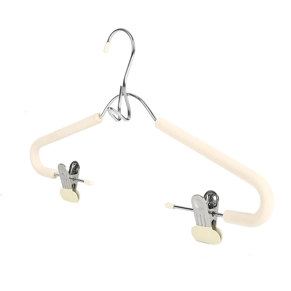 Seamless Sponge Hanger Home Hanging Multi-functional Non-slip Horse-faced Skirt Clip Hanfu Hanging Hanger Good-looking and Easy to Use