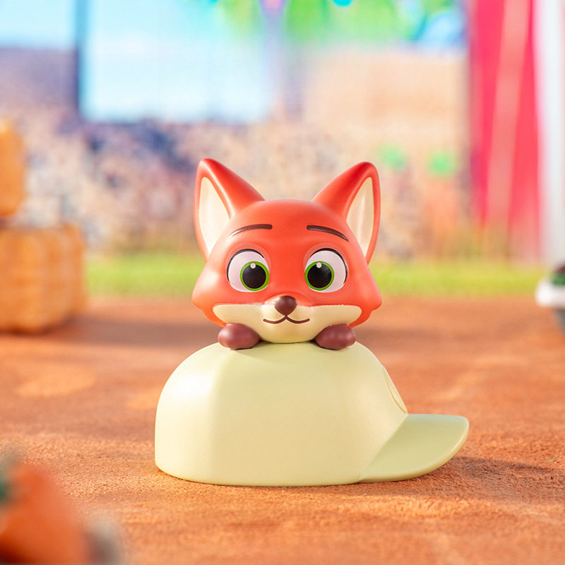 Authentic Zootopia Afternoon Tea Series Blind Box Mini Figure Toys Cute Dolls Trendy Anime Peripherals