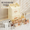 Cross-Border High-End Desktop Storage Box Foldable Multi-Layer Organizer Box Lipstick Cosmetics Storage Box Skin Care Products