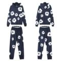 Sweatshirt suit [sapphire blue]