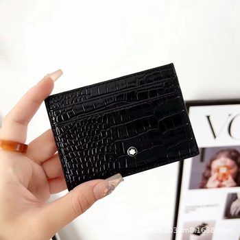 Big Brand Card Bag Insert Card Holder Suitable for Driver's License Card Holder Style Unisex Leather Case ID Bag Multi-position Card Holder