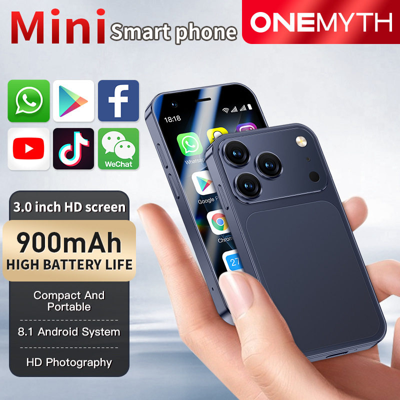 跨境新款 A17 mini 3G双卡触摸屏智能手机学生备用外贸手机