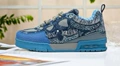 Blue Denim with Rhinestones