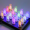 RX9001 USB atmosphere light LED colorful glass bottle night light touch portable LED light sleep plug-in