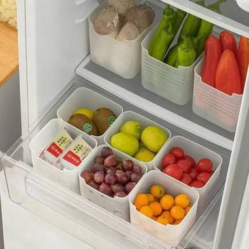 Refrigerator Side Door Storage Box for Sorting and Organizing Inside Fresh-Keeping Food-Grade Side Storage Door Box Kitchen