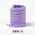 Polyester light purple shoelaces-20
