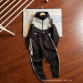 Black and gray suit