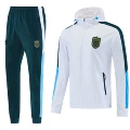 26 naples white windbreaker suit