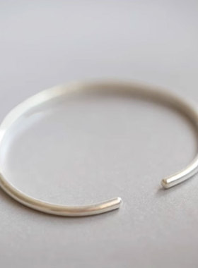 泰国送礼物ins小众纯银手镯女