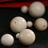 Natural mammoth ivory round beads single loose beads Wenwan Bodhi bracelet with beads accessories handmade diy accessories