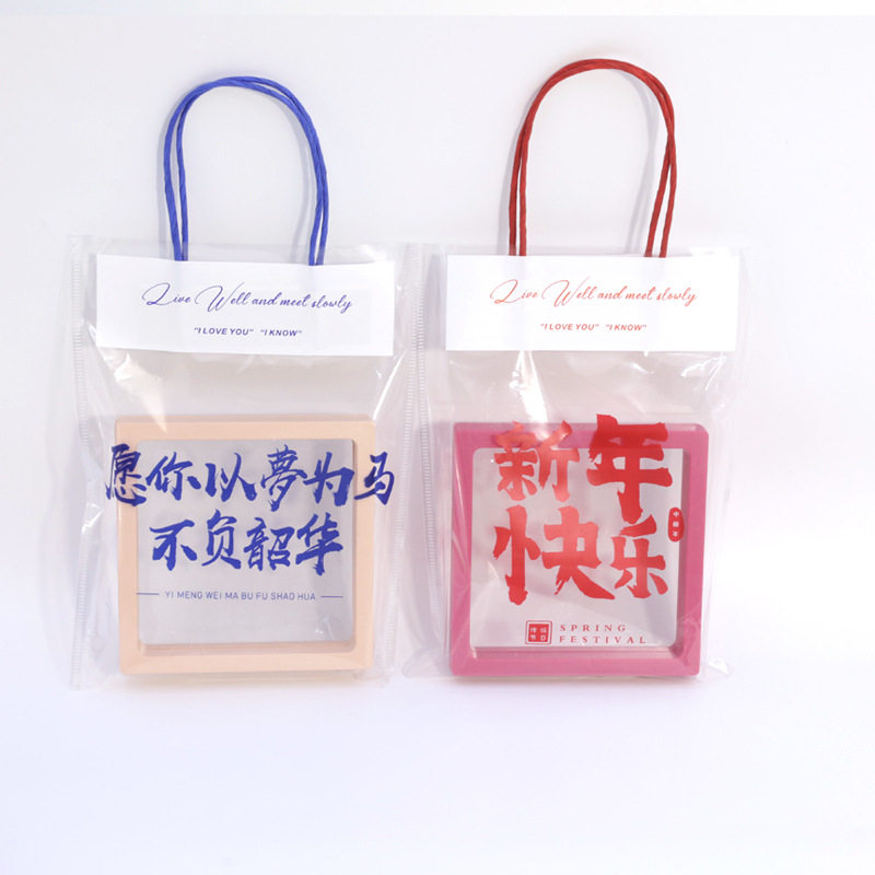 Full Model Plastic PE Film Suspension Packaging Box Ring Necklace Jewelry Display Box Gift Storage Packaging Box