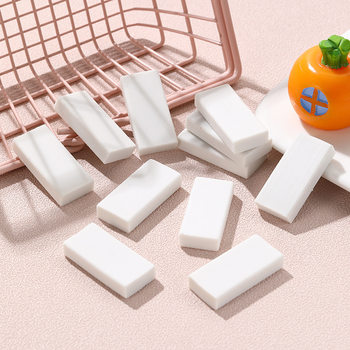 Cross-border pure white eraser student exam painting art TPR environmental protection children stationery wholesale push eraser T