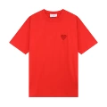 Red [121 big heart wool embroidery model]