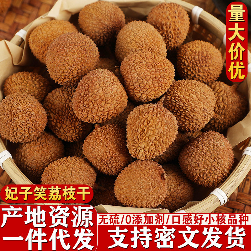 Feizixiao Dried Lychee with Small Pits, Thick Flesh, Thin Shell, 2025 New Arrival Dried Fruit, Specialty from Gaoshou, Guangdong, Shipped from Maoming