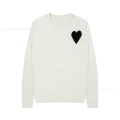 White black label [a8 round neck jacquard style]