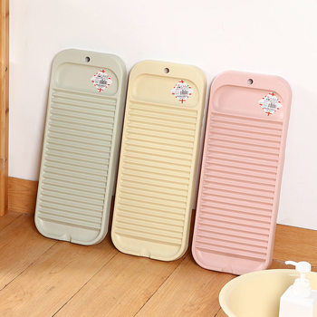 Thickened Washing Board Anti-slip Washing Board for small size Washing Clothes Household Laundry Basin Plastic Dormitory Laundry Washing Board