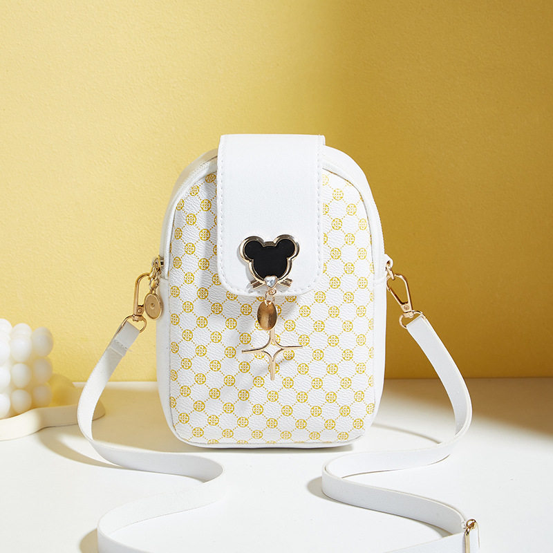 经典印花手机包2025新品women bags女士简约小包休闲洋气斜挎小包