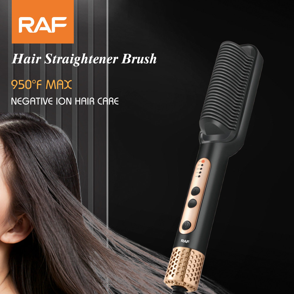 hair straightening comb, negative ion does not hurt hair, straight hair, curling hair, dual-use electric heating curling iron, hair straightener, home use