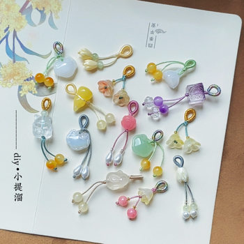 Factory direct wholesale price bracelet handmade diy pendant bracelet small slip accessories cat claw pendant cute Joker