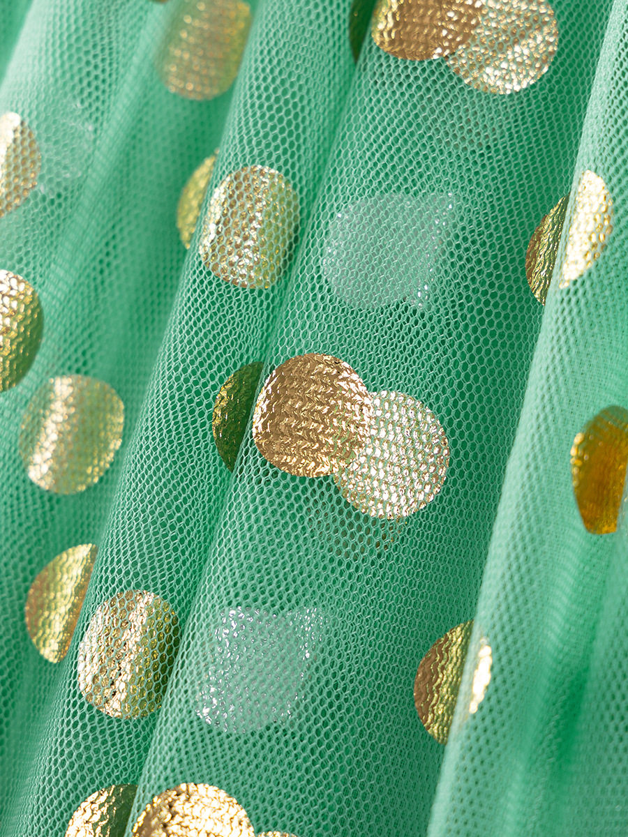 Kids' Dress Wholesale, Autumn Girls' Tulle Dress, Cartoon Cotton Kids' Dress