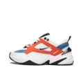 White blue orange
