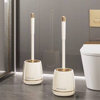 Toilet Brush Household No Dead Angle Cleaning Artifact 2025 New Toilet Wall-mounted Toilet Special Brush