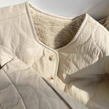 European Station down Lining Women's Inner Wear Autumn and Winter New Quilted Lamb Wool Women's Practical Reversible Design Vest