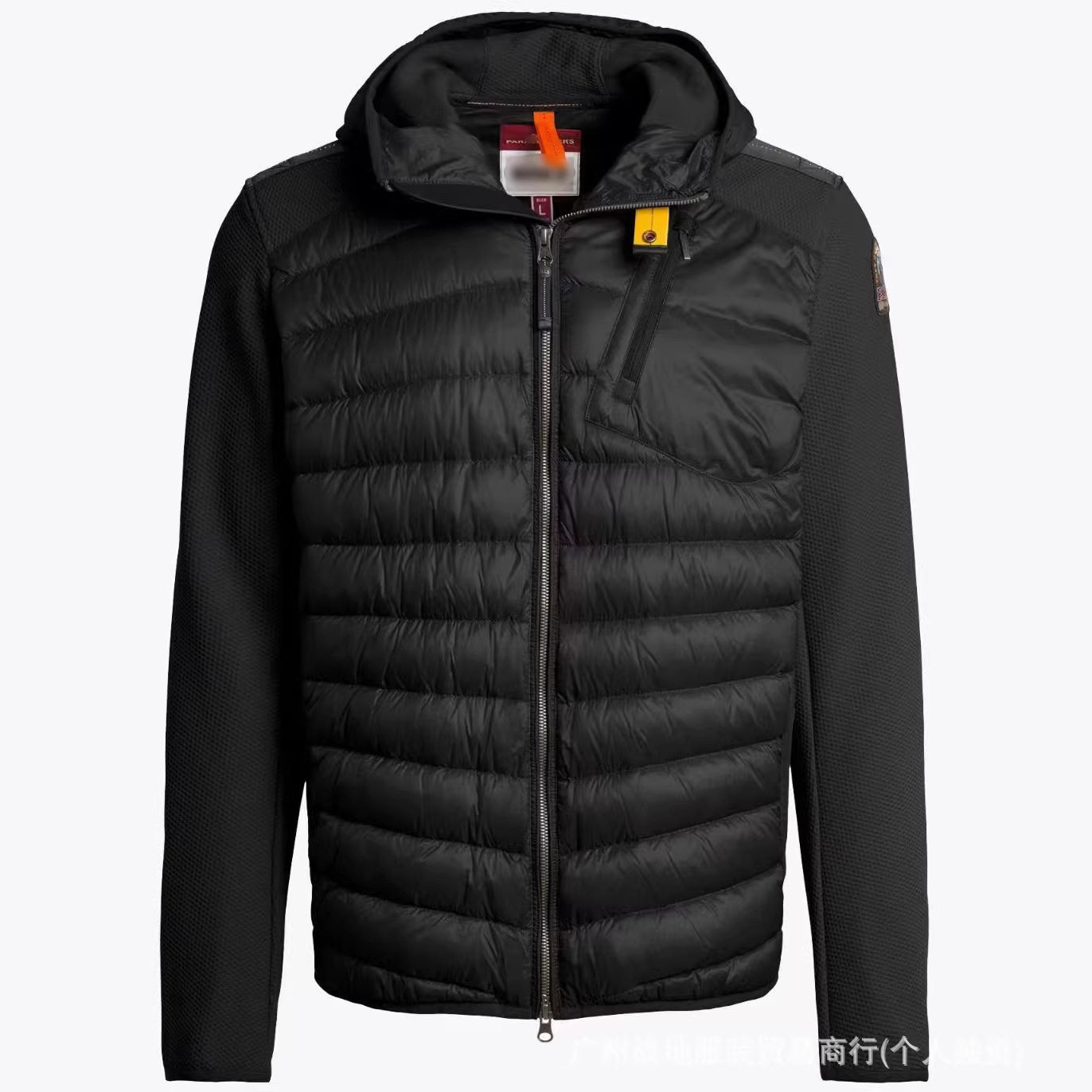 Cross-Border High-End Version Skydiving Men's Hooded Thickened White Duck down Quilted down Jacket Windproof Warm Coat Trendy