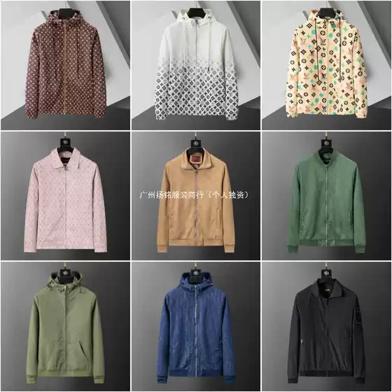 High-Quality Cross-Border Autumn and Winter Jackets, Windbreakers, Fashionable Outerwear for Men and Women, European and American Foreign Trade, in Stock