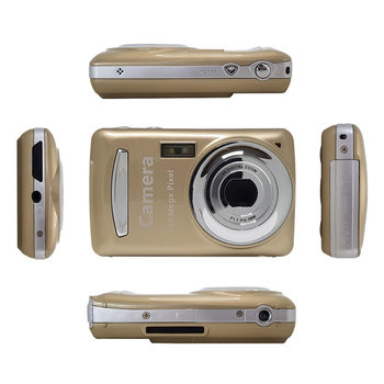 16 Million Pixel Ultra-Thin Card Camera Student High-Definition Photo and Video Digital Dv Cross-Border Dry Battery Model